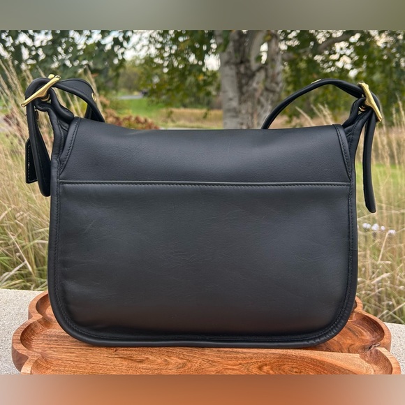 Vintage COACH Patricia’s Legacy Black Leather Purse 9951 NIB - Picture 11 of 17